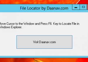 software - File Locator 1.0 screenshot