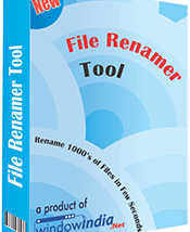 File Renamer Tool screenshot