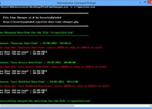 software - File Time Changer 1.0 screenshot
