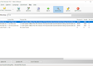 software - File Unlocker 5.15 screenshot