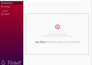 software - Filebolt 2.0.0 screenshot