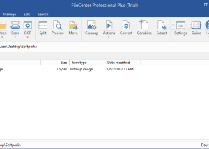 Full FileCenter Professional Plus screenshot