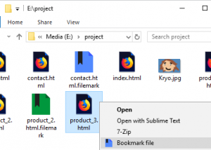 Filemark screenshot