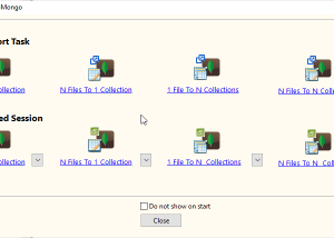 software - FileToMongo 4.9 Release 4 Build screenshot