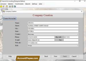 software - Financial Accounting Application 8.3 screenshot