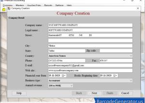 software - Financial Accounting Software 6.1.1 screenshot