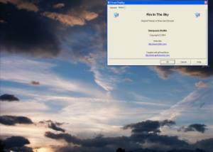 software - Fire In The Sky Screen Saver 1.1 screenshot