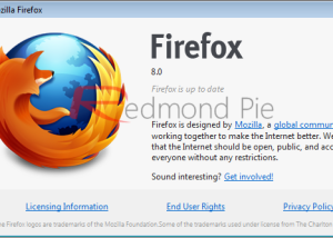 software - Firefox 8 8.0.1 screenshot