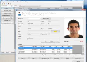 software - Fitness manager 10.2.0 screenshot