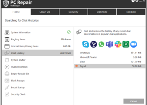 software - FIxbyte PC Repair 7.5.0.3 screenshot