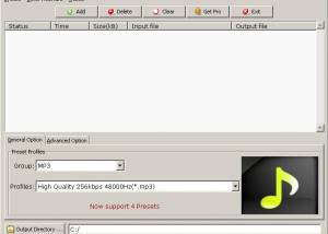 software - FLAC to MP3 Converter Express 2.0.1 screenshot