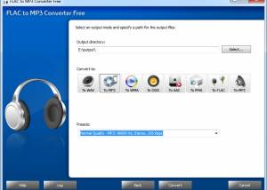 software - FLAC to MP3 Converter Free 5.0.5 screenshot