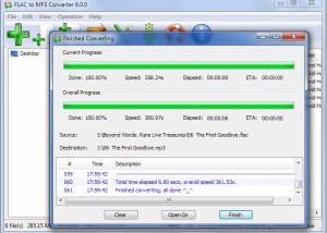 software - FLAC to MP3 Converter 6.2.1 screenshot