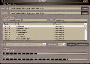software - FLAC2CD 4.5.7 screenshot