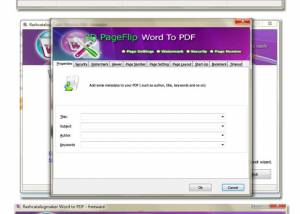 Flash Catalog Free Word to PDF screenshot