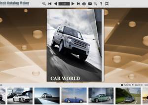 software - Flash Catalog Templates of Cool Car 1.0 screenshot