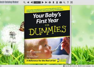 software - Flash Catalog Templates of Dandelion 1.0 screenshot