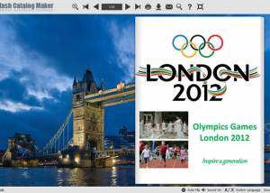 Flash Catalog Templates of London Style screenshot