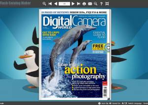 Flash Catalog Templates of Penguin Style screenshot