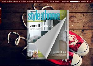 software - Flash Magazine Theme for Plimsolls Style 1.0 screenshot