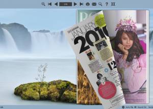 Flash Magazine Themes for Waterfall Style screenshot