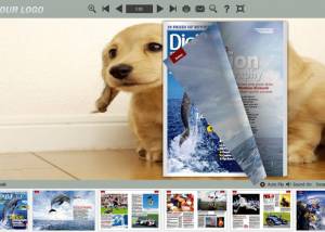 software - Flash Magazine Themes in Cute Dog Style 1.0 screenshot