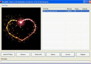 software - Flash to GIF Animation Maker v2.0 screenshot