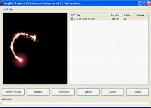 software - Flash to GIF Animation Producer v2.0 screenshot