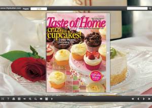 software - FlashBook Templates for Delicious Cake Style 1.0 screenshot