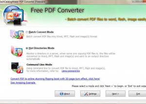 FlashCatalogMaker Free PDF Converter screenshot