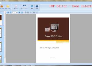 FlashCatalogMaker Free PDF Editor screenshot