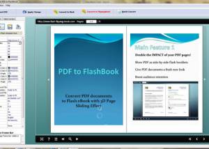 FlashFlippingBook PDF to Flashbook screenshot