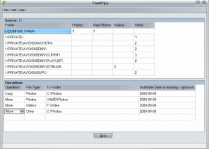 software - FlashPipe 2010.120 screenshot