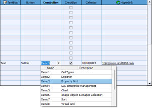 FlexCell Grid Control for .NET 8.0 screenshot