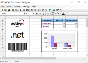 FlexCell Grid Control for .NET 4.0 screenshot