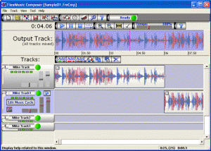 software - FlexiMusic Composer Mar2005 screenshot