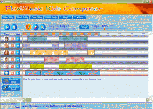 FlexiMusic Kids Composer screenshot