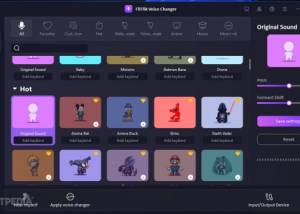 software - Fliflik Voice Changer 4.2.0 screenshot