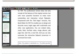 Flip Book Maker for PDF Professional screenshot