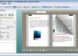 software - Flip Page Book Maker - freeware 2.7 screenshot