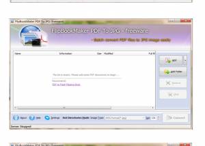 FlipBookMaker PDF To JPG (freeware) screenshot