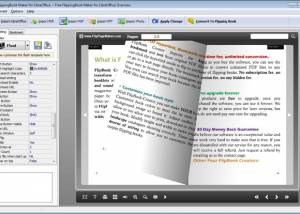 software - FlipPageMaker Flipbook Maker for LibreOffice 1.0.0 screenshot