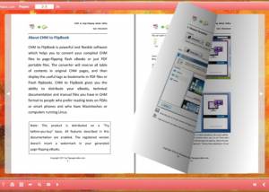 software - FlipPageMaker Free Flash eBook Maker 1.0.0 screenshot