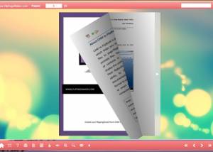 FlipPageMaker Free Flash Flip Book Maker screenshot