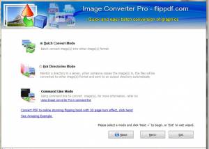 software - FlipPDF Free Image Converter Pro 1.0 screenshot