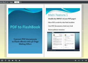 software - FlipPDF PDF to Flashbook 1.0 screenshot