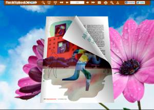 Flipping Book 3D Themes Pack: Pure screenshot