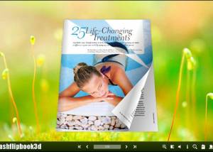 software - Flipping Book 3D Themes Pack: Spring 1.1 screenshot