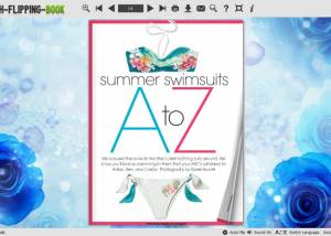 software - Flipping Book Themes of Blue Flower 1.0 screenshot