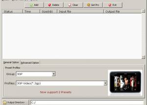 FLV 3GP Converter screenshot